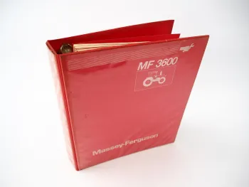 Massey Ferguson 3600er Baureihe Werkstatthandbuch Reparaturanleitung 1990