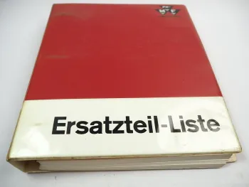 Massey Ferguson MF 133 135 140 148 152 Traktor Ersatzteilliste Parts List 1977
