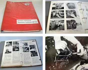 Massey Ferguson MF 135 Traktor Reparaturleitfaden Werkstatthandbuch Original