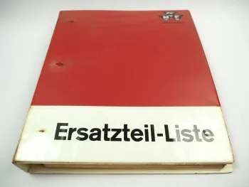 Massey Ferguson MF 135 Traktor Schlepper Ersatzteilliste 1966