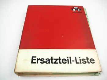 Massey Ferguson MF 148 Traktor Schlepper Ersatzteilliste 1975
