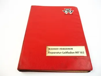 Massey Ferguson MF 165 Reparaturleitfaden Werkstatthandbuch Original