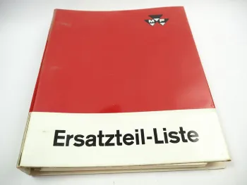 Massey Ferguson MF 255 Traktor Tracteur Ersatzteilliste Parts List 1976