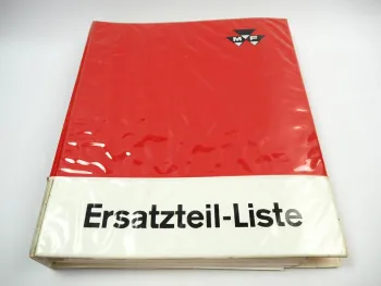 Massey Ferguson MF 2680 Traktor Tracteur Ersatzteilliste Parts List 1980