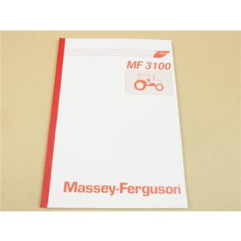 Massey Ferguson MF 3115 3125 Betriebsanleitung