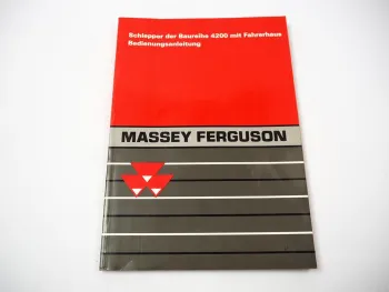 Massey Ferguson MF 4215 4220 4225 4235 4245 4255 4260 4270 Betriebsanleitung