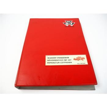 Massey Ferguson MF 487 Reparaturleitfaden Werkstatthandbuch 1724709M1