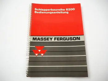 Massey Ferguson MF 6235 6245 6255 6260 6265 6270 6280 6290 Betriebsanleitung
