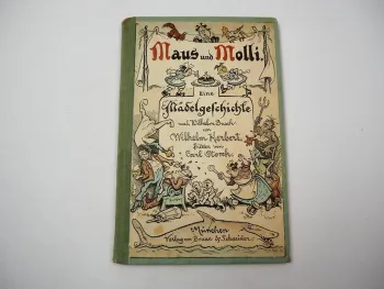 Maus und Molli Wilhelm Herbert Mädelgeschichte nach Wilhelm Busch 1949