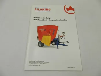 Mayer Siloking TrailedLine Classic Mischwagen Betriebsanleitung 2017