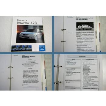 Mazda 323 Typ BJ 6. Generation Modellvorstellung Produktinformation