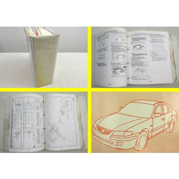Mazda 626 JMZ Werkstatthandbuch Ergänzungen Schaltpläne Reparatur 1999-2001