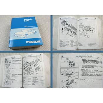 Mazda 626 MX-6 MX6 Type GE Workshop Manual Service Manual 1994 engine FS / KL