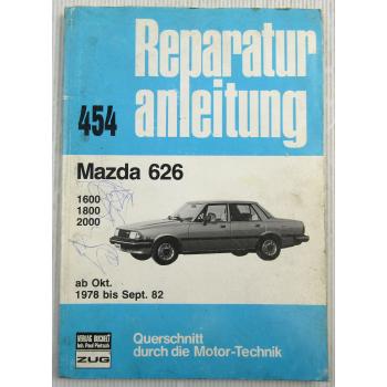 Mazda 626 Reparaturanleitung ab 1978 - 1982 Bucheli Band 454 Typ CB2