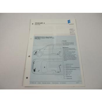 Mazda Demio Bj. 1999 Eberspächer Hydronic B5WS Einbau Heizgerät