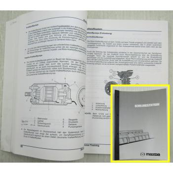 Mazda Motormanagement Grundstufe Schulungshandbuch Werkstatthandbuch 11/2001