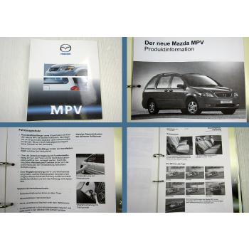 Mazda MPV II ab 1999 Modellvorstellung Produktinformation