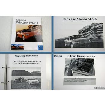 Mazda MX-5 Typ NB ab 1998 Produkteinführung Modellvorstellung