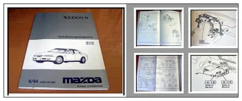 Mazda Xedos 6 Schaltpläne Elektrik Schaltplan Werkstatthandbuch 1994