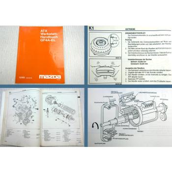 Mazda Xedos 9 Automatikgetriebe GF4A-EL ATX Werkstatthandbuch 1993