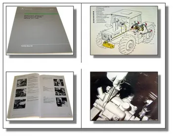 MB-trac 441 443 Elektronische Regelhydraulik EHR3 / EHR4 Werkstatthandbuch 1988