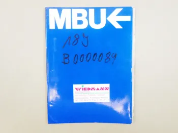 MBU Minibagger IHI 18 J Betriebsanleitung Wartungsanleitung Bedienungshandbuch