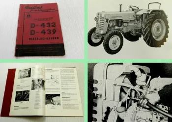 Mc Cormick Schlepper D-432 D-439 Betriebsanleitung Bedienungsanleitung 1963