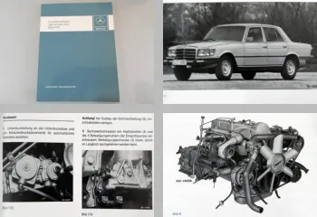 Mercedes Benz 300SD Turbo Diesel 116.120 USA Werkstatthandbuch 1978