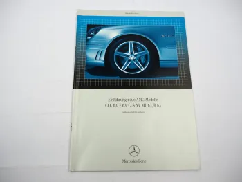 Mercedes Benz AMG-Modelle CLK E CLS ML R 63 Einführung Neuerungen 2006