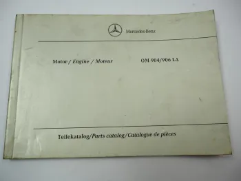 Mercedes Benz Atego Axor Vario OM 904 906 LA Motor Teilekatalog Bildkatalog Ersatzteilliste
