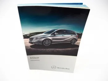 Mercedes Benz B-Klasse 246 Betriebsanleitung 2012 Bedienung Bordbuch Deutsch