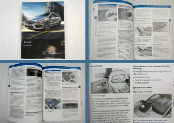 Mercedes Benz B-Klasse W246 Bedienung Betriebsanleitung Wartung 2014 Pflege