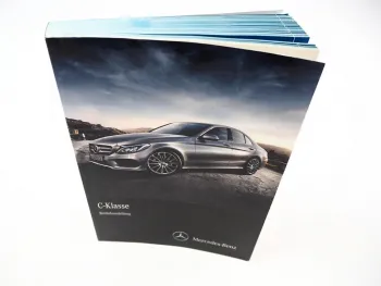 Mercedes Benz C-Klasse W205 Betriebsanleitung 2015 Bedienung Bordbuch Deutsch