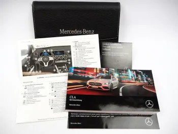 Mercedes Benz CLA Typ 118 Betriebsanleitung 2019 Bedienung Bordmappe Deutsch