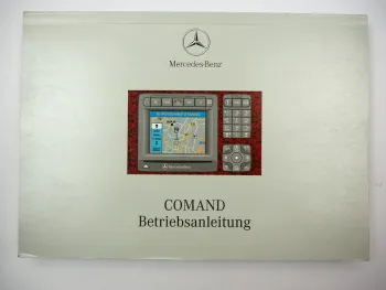 Mercedes Benz COMAND Betriebsanleitung 2001 2155843582 Ausgabe F
