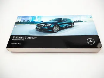 Mercedes Benz E-Klasse T-Modell S213 Betriebsanleitung Bedienungsanleitung 2017
