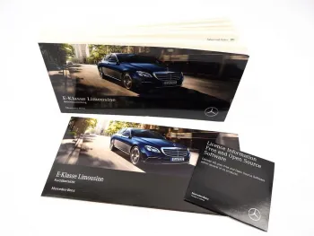 Mercedes Benz E-Klasse W213 E300 350 450 4matic Betriebsanleitung Bedienung 2018