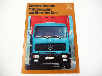 Mercedes Benz LKW 2232 6x2 6x4 2626 B 6x4 OM402 256 PS OM403 320PS Prospekt