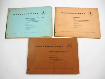 Mercedes Benz Normteile Tauschteile Preisliste Ersatzteilliste 1971/72