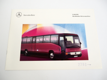 Mercedes Benz O404 RH Hochboden Reiseomnibus Prospekt