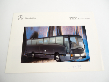 Mercedes Benz O404 RHD Hochdecker Fernreisebus Prospekt