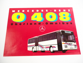 Mercedes Benz O408 Überland Omnibus Prospekt