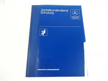 Mercedes Benz OM 401 402 403 404 407h Motor Schulung Werkstatthandbuch