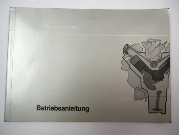 Mercedes Benz OM 441 442 443 444 A LA Betriebsanleitung Wartung 1990