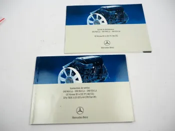 Mercedes Benz OM 904 906 926 LA Moteur Instructions de service 2006 Französisch