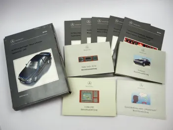 Mercedes Benz S-Klasse Einführungsmappe W220 Betriebsanleitung & Werkstattliteratur 1998