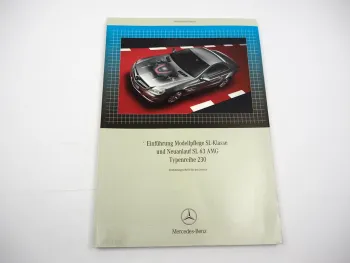 Mercedes Benz SL-Klasse R230 SL 280 350 500 600 63 AMG Einführung Neuerung 2008