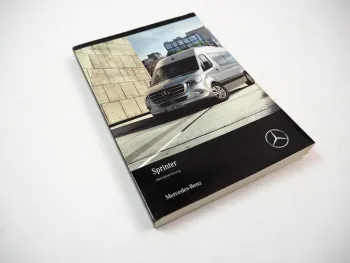 Mercedes Benz Sprinter W907 Betriebsanleitung Bedienung 6/2022 Bordbuch Deutsch