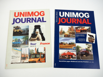 Mercedes Benz Unimog Journal Nr. 1 und 2 1995