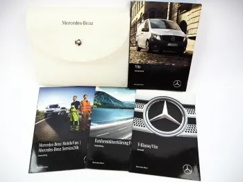 Mercedes Benz Vito Bus W447 Betriebsanleitung Bedienungsanleitung 2017 Bordmappe